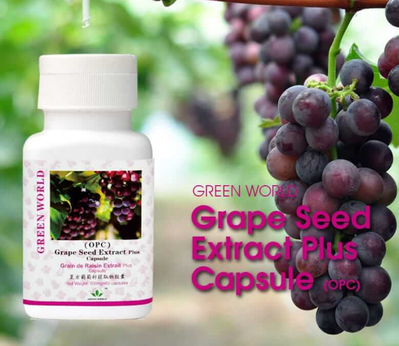 Green World Grape Seed Extract Plus Capsule