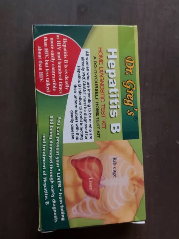 Hepatitis B Test kit - Green Herbs