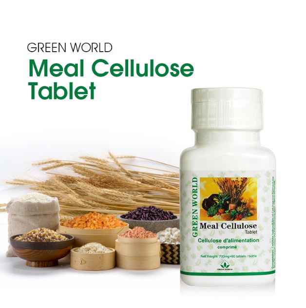 Meal Cellulose green world
