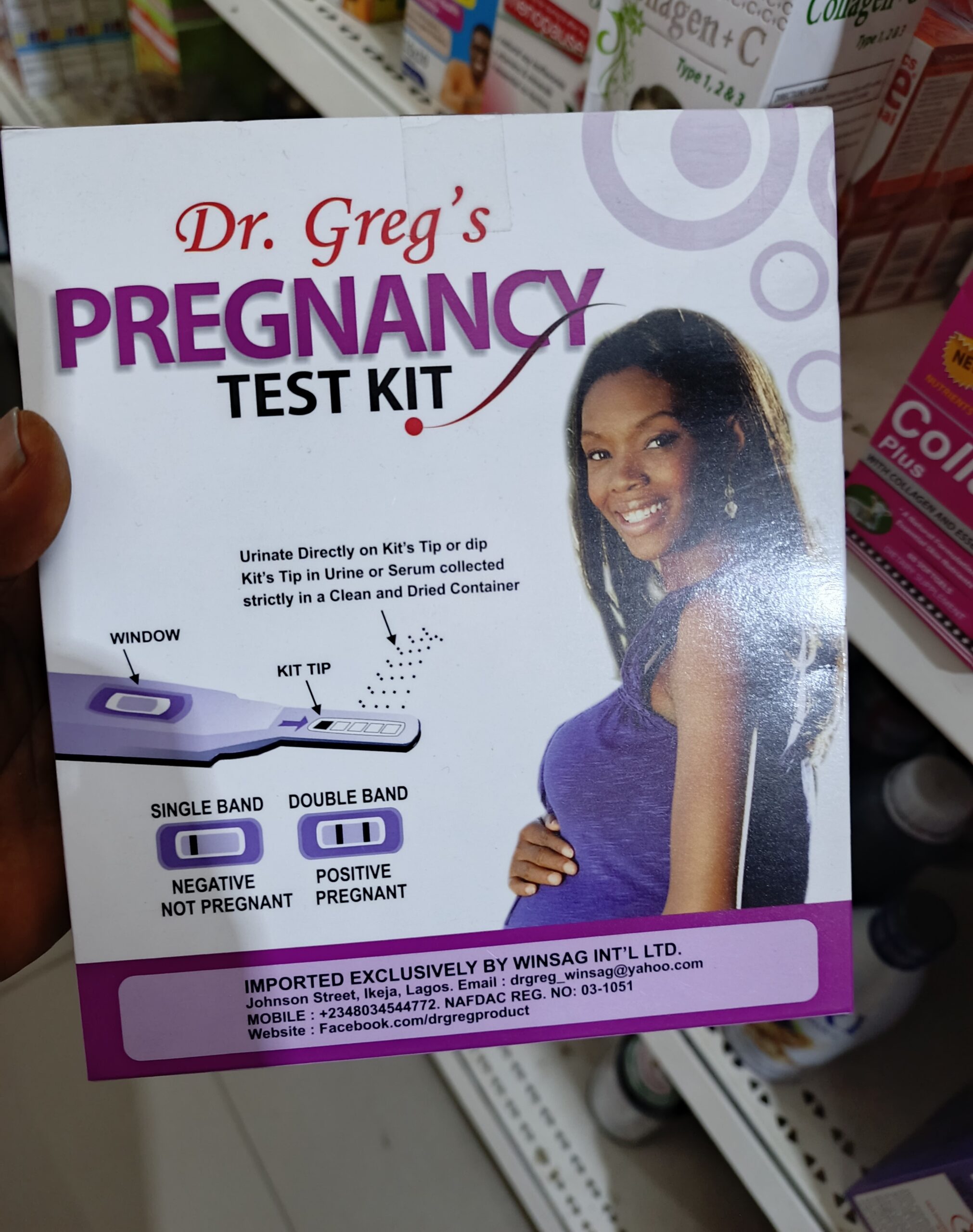 Dr Greg's Pregnancy Test Kit