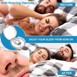 Hot Anti Snoring Corrector Snore Prevention Gadget Men Women Anti-Snore Device Snore Elimination Nose Clip Quiet Sleep Night - Image 3