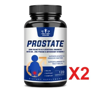 Prostate Saw Palmetto and Beta Sitosterol Supplement Men's Prostate Health Support Size Supports Urinary Relief Bladder Control - Image 11